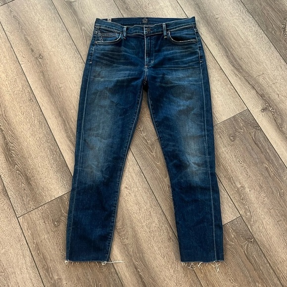 Citizens of Humanity Rocket high rise skinny 30 dark denim - Picture 4 of 8